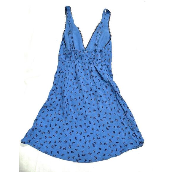 Wild Fable Blue Flower Short Slip Dress Size XXS - Picture 10 of 11